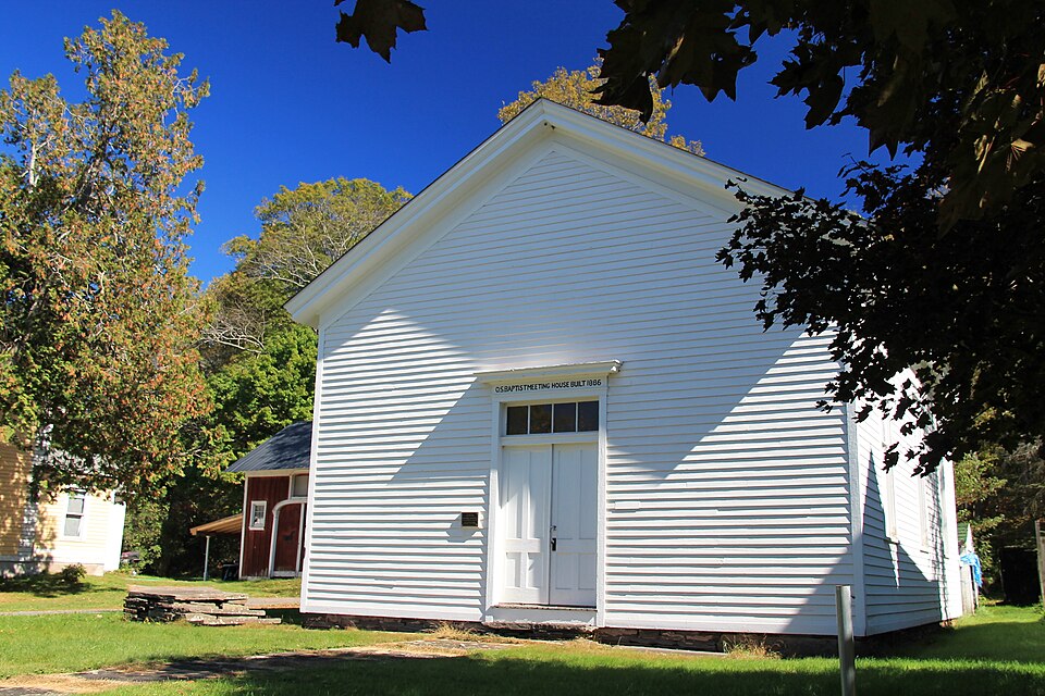 Photograph of Old School Baptist Church of Halcottsville