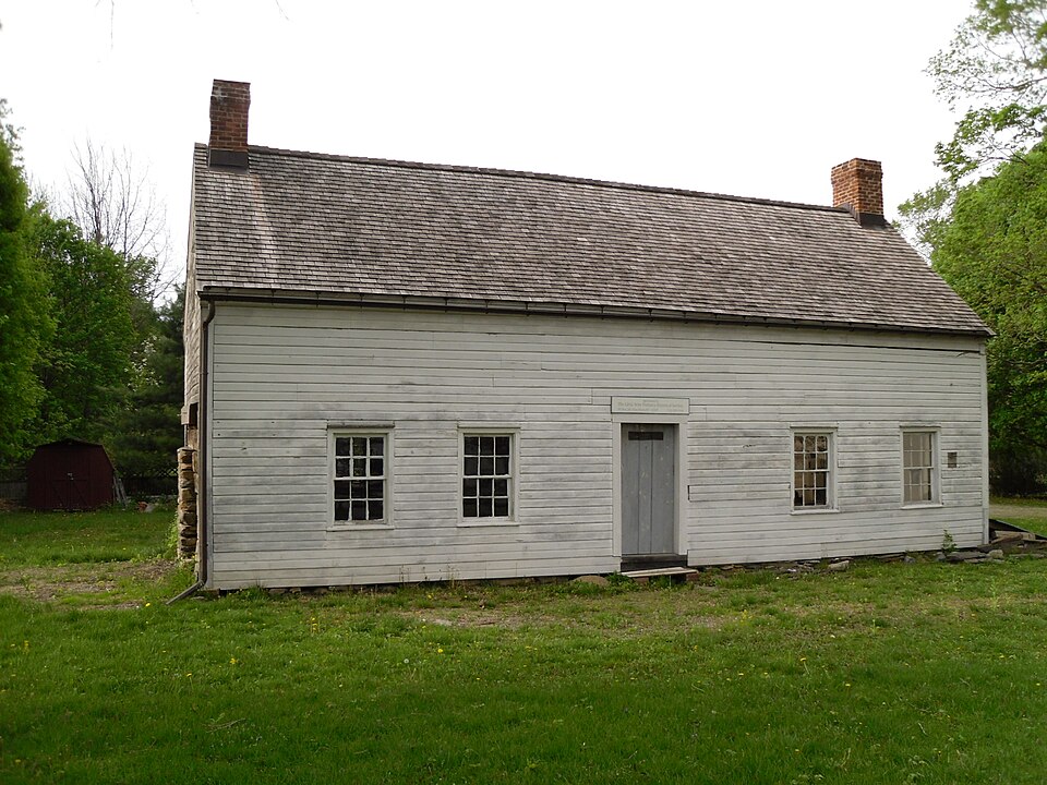 Photograph of Graham-Brush Log House