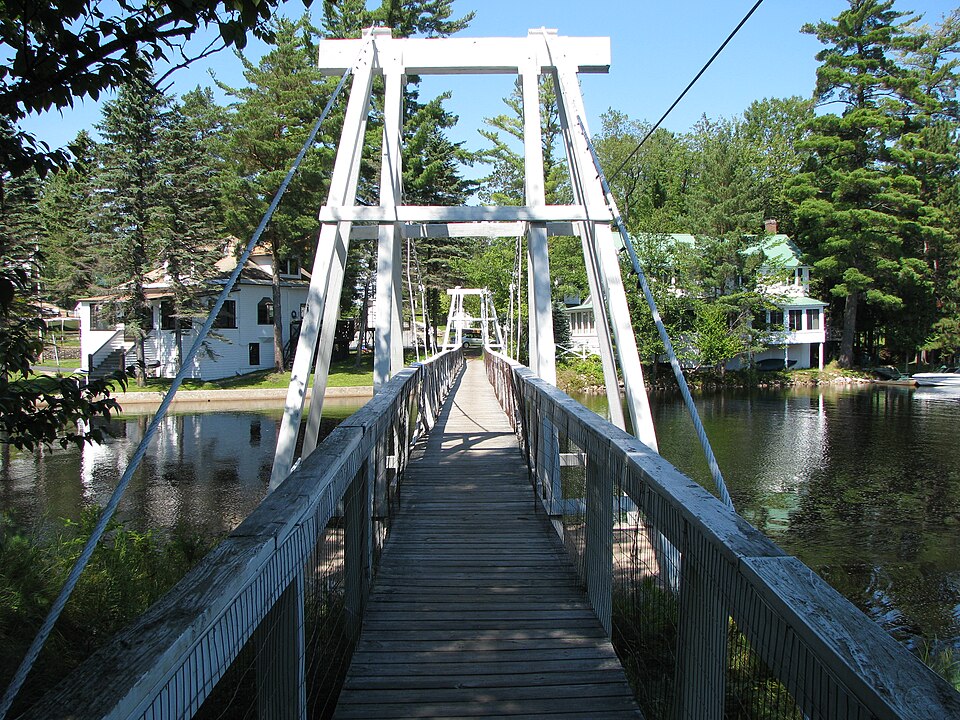 Photograph of Wanakena Footbridge
