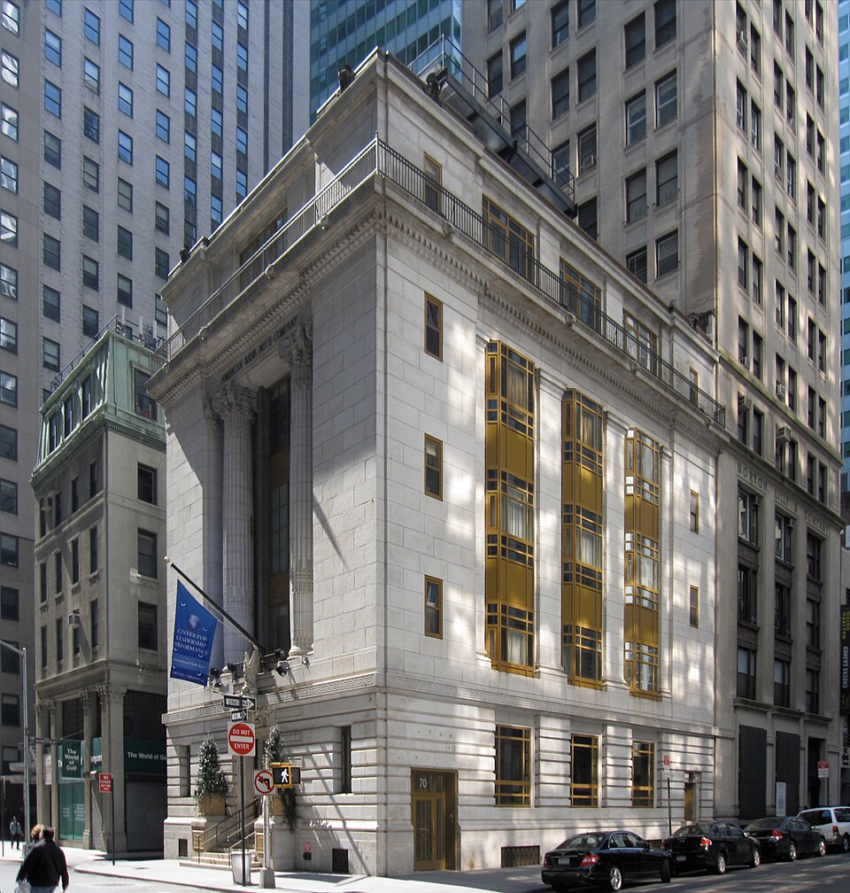 Photograph of American Bank Note Company Building