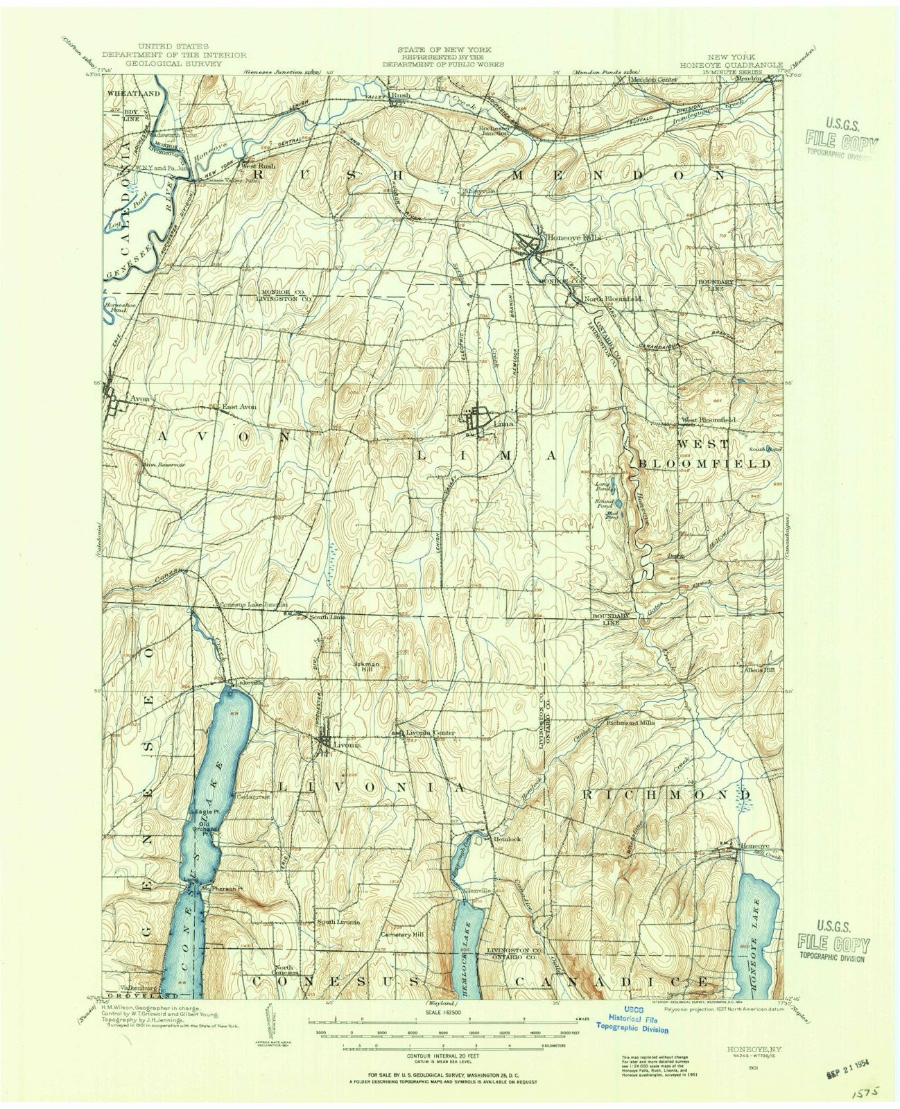 Topographic sheet of Golah, surveyed 1901