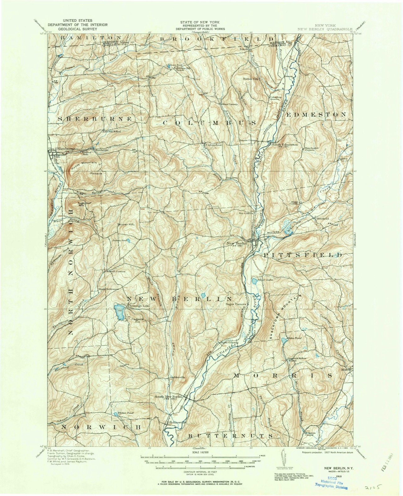Topographic sheet of Amblerville, surveyed 1910