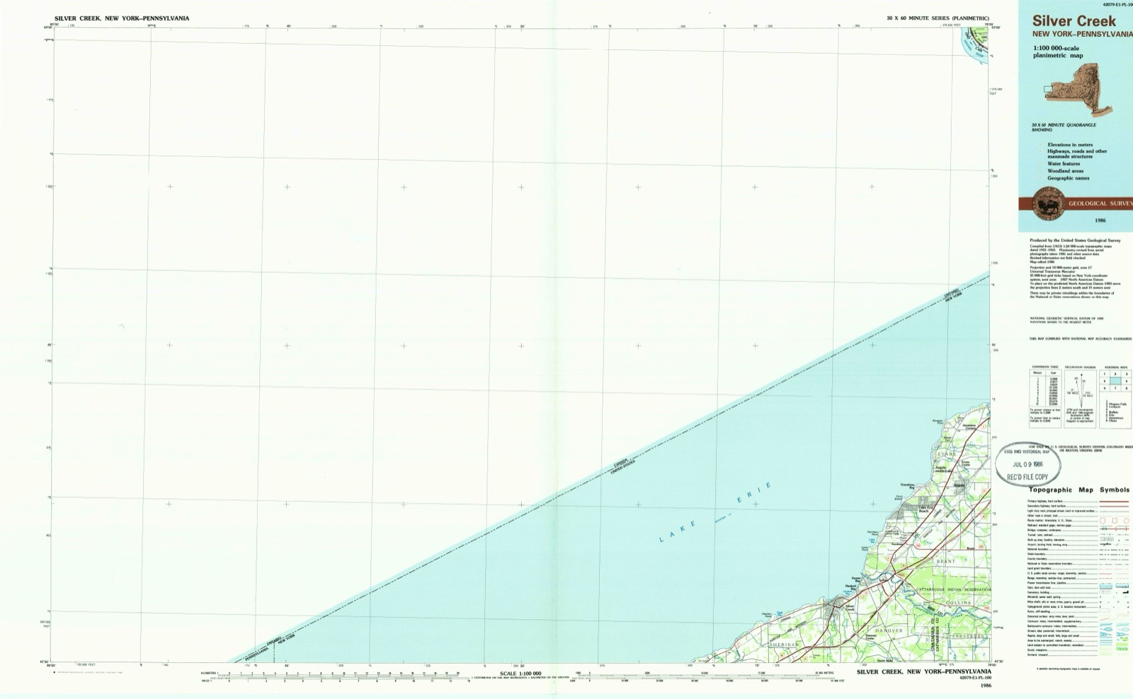 Topographic sheet of Angola, surveyed 1986