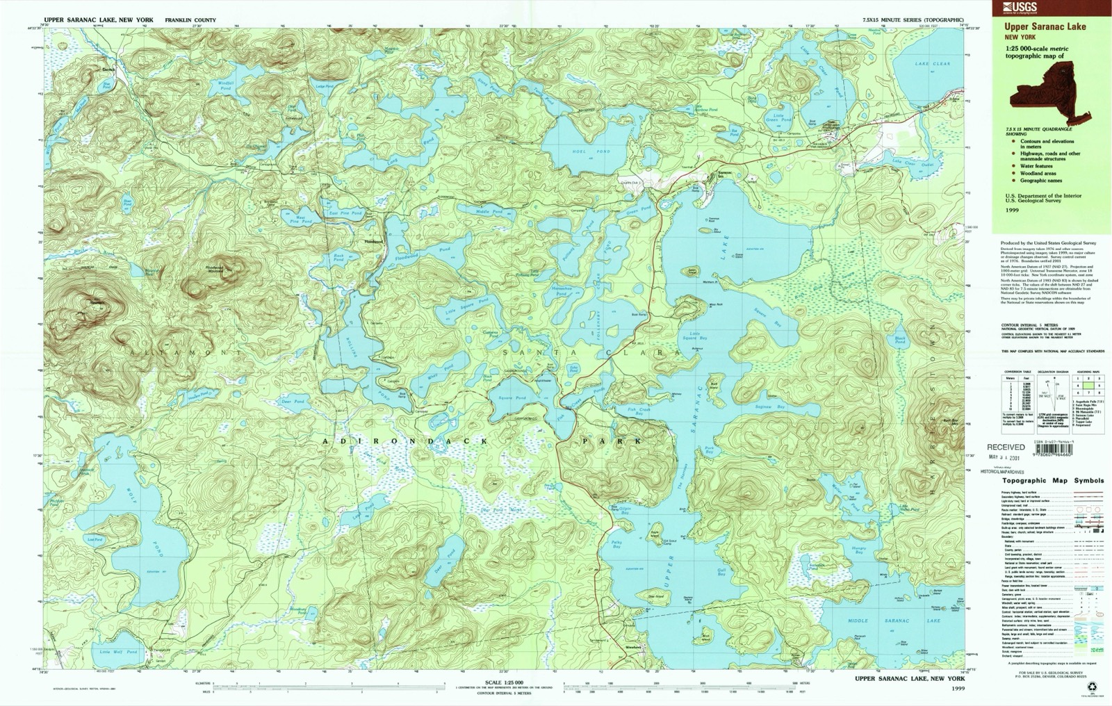 Topographic sheet covering Lady Tree Lodge, surveyed 1999