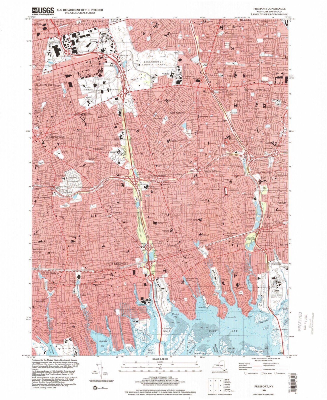 Topographic sheet covering Jerusalem District No. 5 Schoolhouse, surveyed 1994