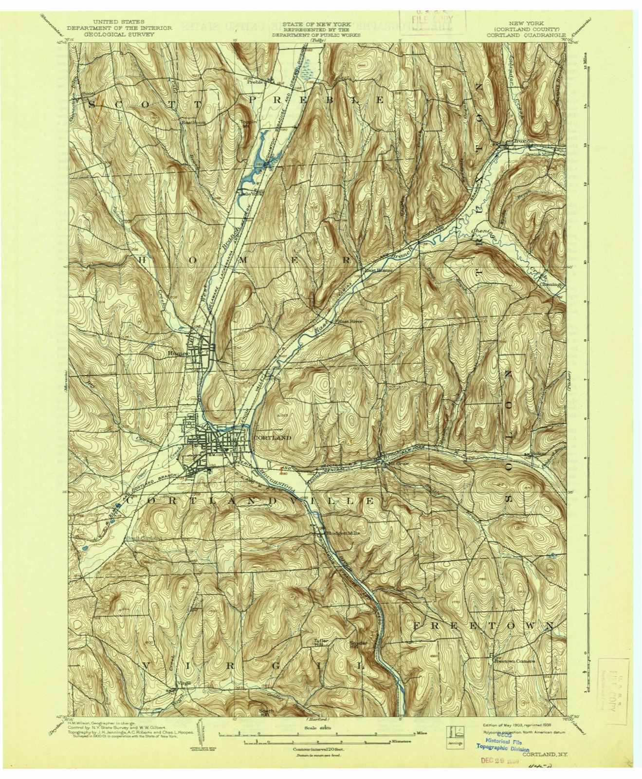 Topographic sheet of Baltimore, surveyed 1903