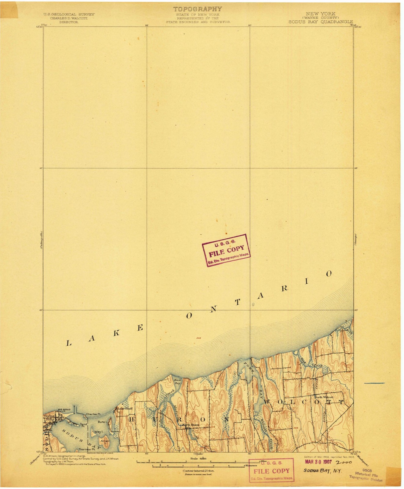 Topographic sheet of Desbrough Park, surveyed 1902