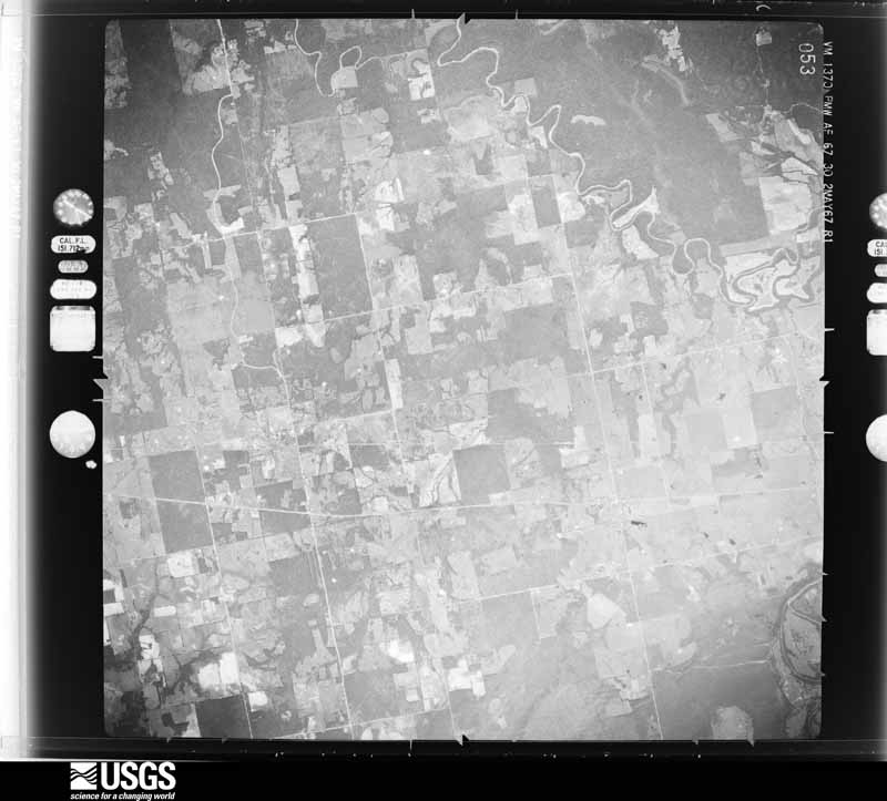 U.S. Geological Survey aerial photograph, 1967-05-02, scale 1:50720