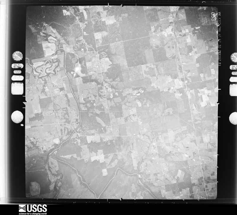 U.S. Geological Survey aerial photograph, 1967-05-02, scale 1:50720