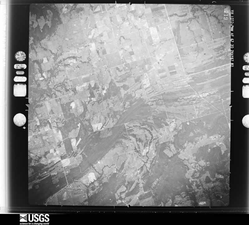 U.S. Geological Survey aerial photograph, 1967-05-02, scale 1:52810