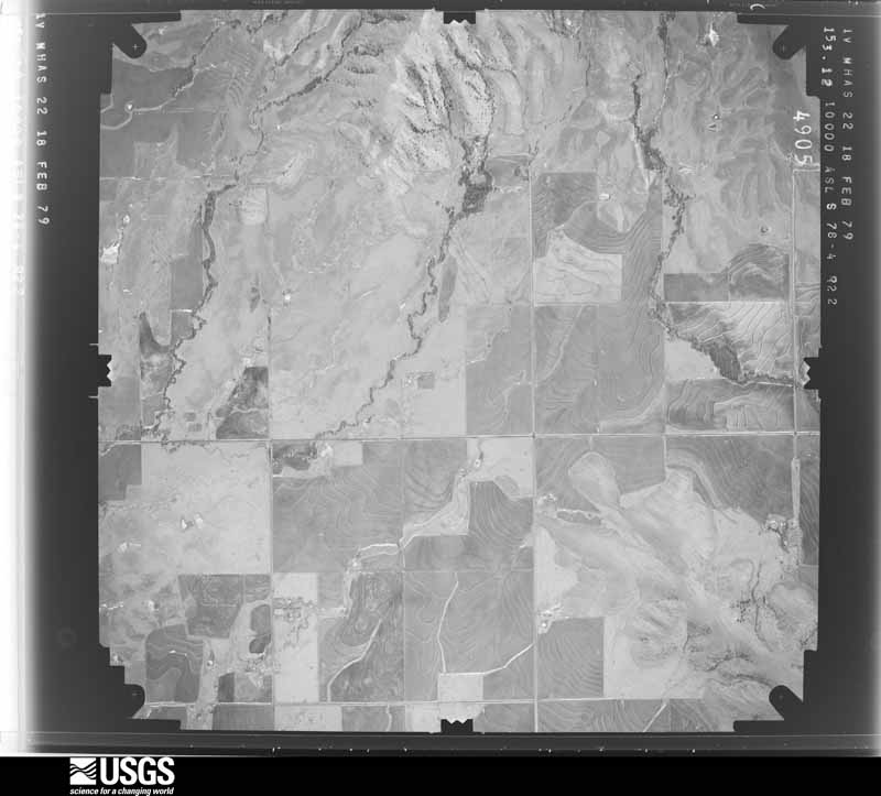 U.S. Geological Survey aerial photograph, 1979-02-18, scale 1:26320