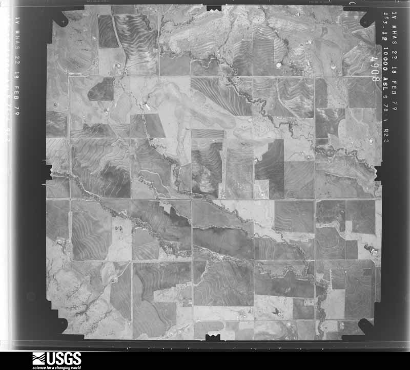 U.S. Geological Survey aerial photograph, 1979-02-18, scale 1:26320