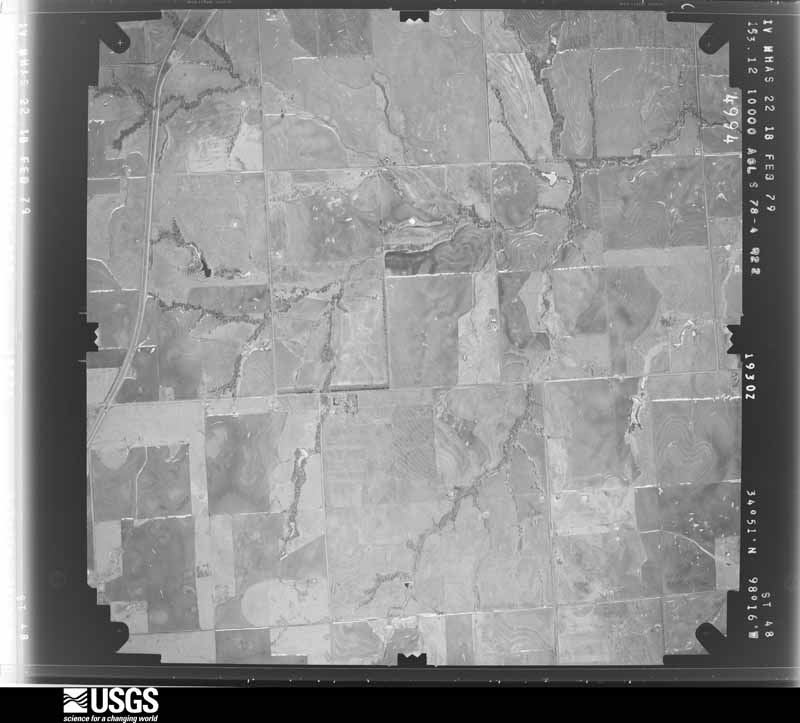 U.S. Geological Survey aerial photograph, 1979-02-18, scale 1:26291