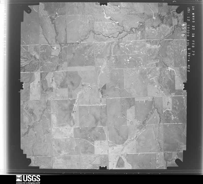 U.S. Geological Survey aerial photograph, 1979-02-18, scale 1:26291