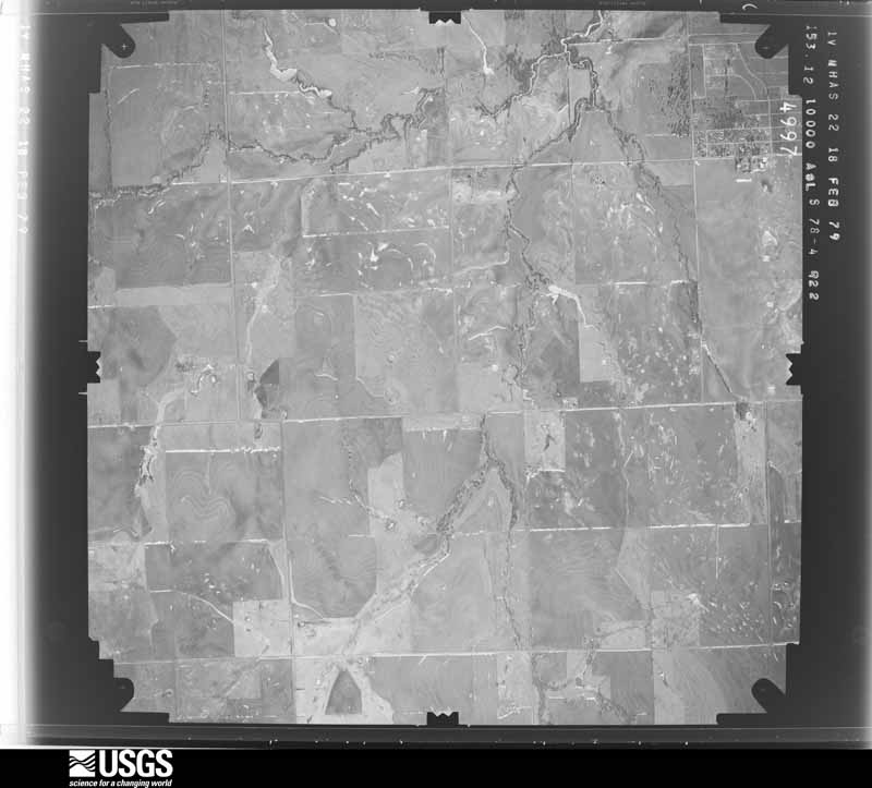 U.S. Geological Survey aerial photograph, 1979-02-18, scale 1:26291