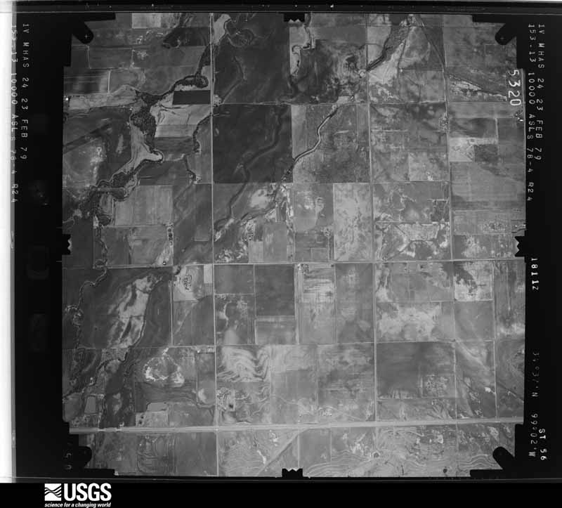U.S. Geological Survey aerial photograph, 1979-02-23, scale 1:25265