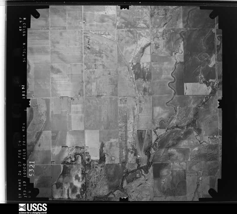 U.S. Geological Survey aerial photograph, 1979-02-23, scale 1:25433