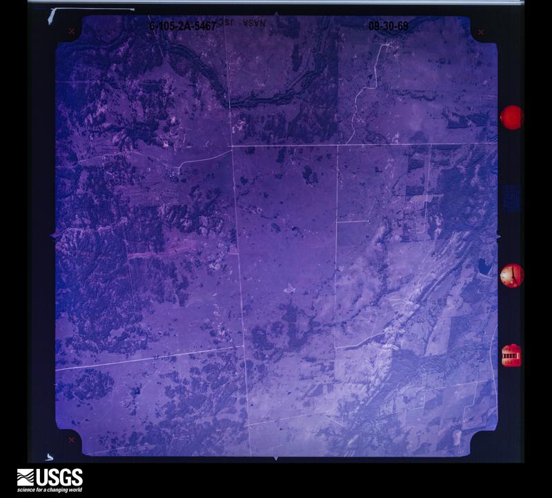 U.S. Geological Survey aerial photograph, 1969-09-30, scale 1:44735