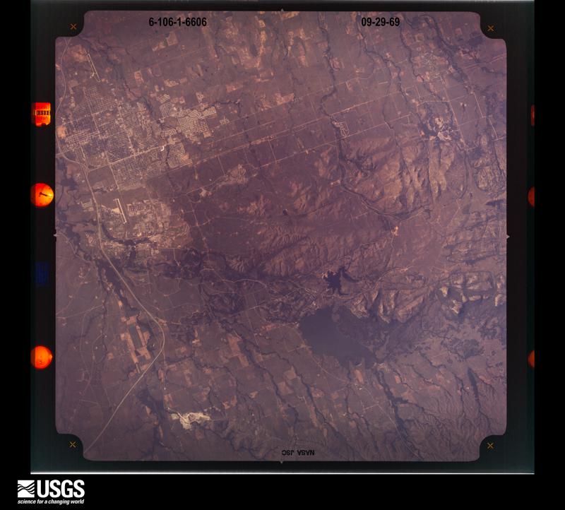 U.S. Geological Survey aerial photograph, 1969-09-29, scale 1:118766