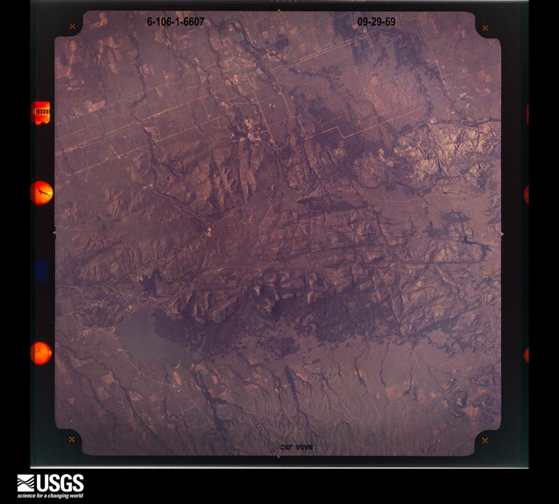 U.S. Geological Survey aerial photograph, 1969-09-29, scale 1:118766