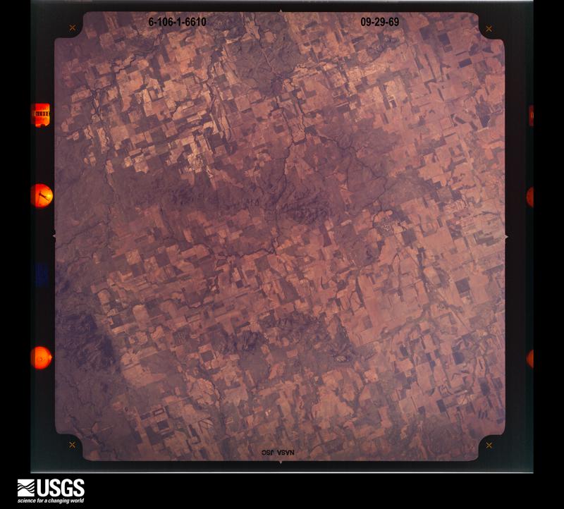 U.S. Geological Survey aerial photograph, 1969-09-29, scale 1:118766