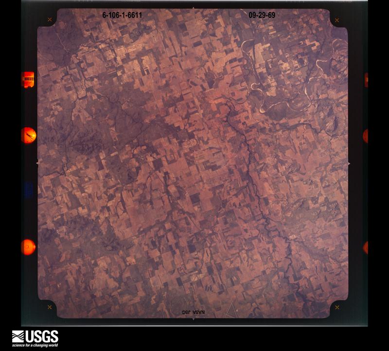 U.S. Geological Survey aerial photograph, 1969-09-29, scale 1:118766
