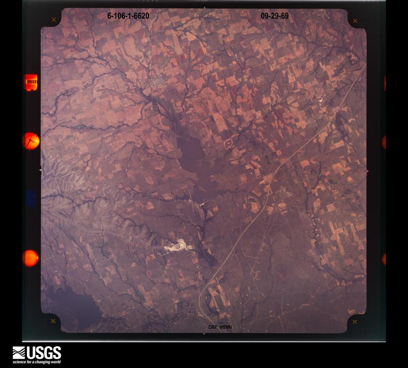 U.S. Geological Survey aerial photograph, 1969-09-29, scale 1:121573
