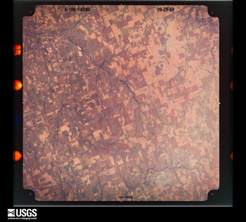 U.S. Geological Survey aerial photograph, 1969-09-29, scale 1:121062