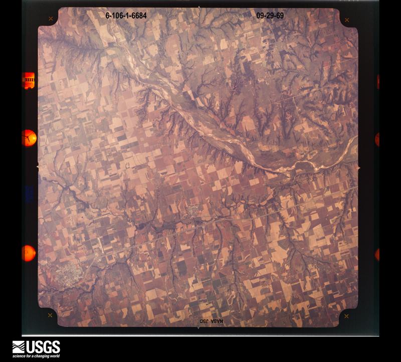 U.S. Geological Survey aerial photograph, 1969-09-29, scale 1:115544