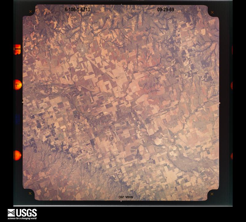 U.S. Geological Survey aerial photograph, 1969-09-29, scale 1:118862