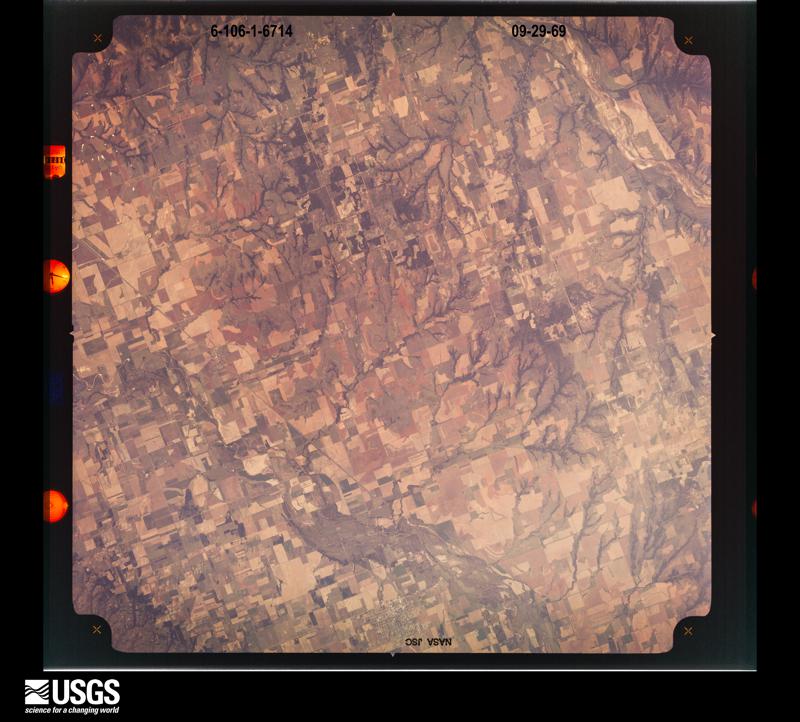 U.S. Geological Survey aerial photograph, 1969-09-29, scale 1:118862