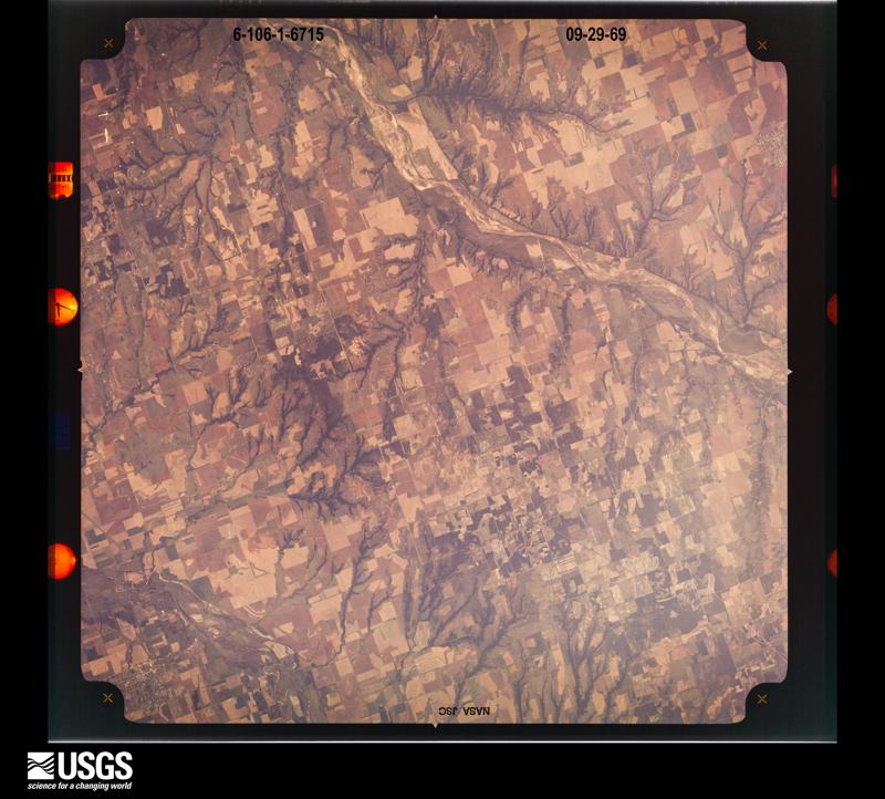 U.S. Geological Survey aerial photograph, 1969-09-29, scale 1:118862