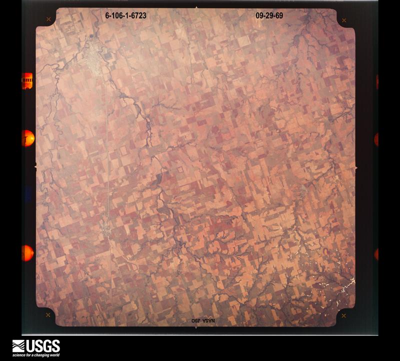 U.S. Geological Survey aerial photograph, 1969-09-29, scale 1:122811