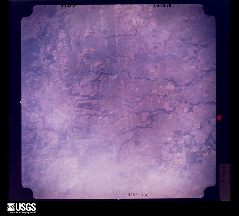 U.S. Geological Survey aerial photograph, 1970-06-24, scale 1:121655