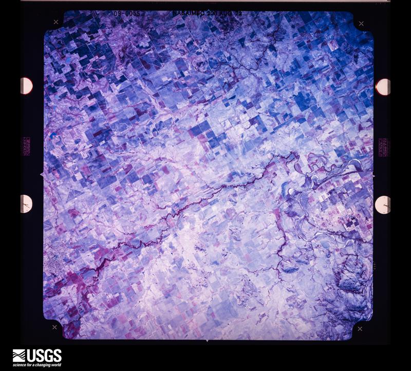 U.S. Geological Survey aerial photograph, 1972-08-19, scale 1:122632
