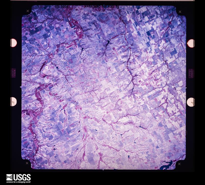 U.S. Geological Survey aerial photograph, 1972-08-19, scale 1:122652