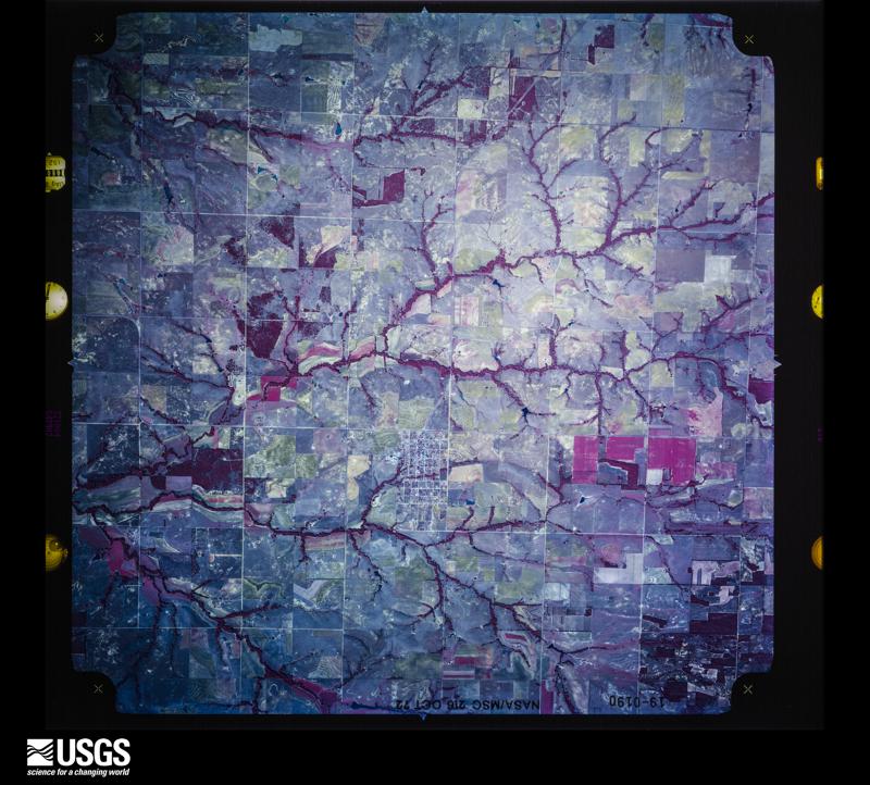 U.S. Geological Survey aerial photograph, 1972-10-04, scale 1:48028