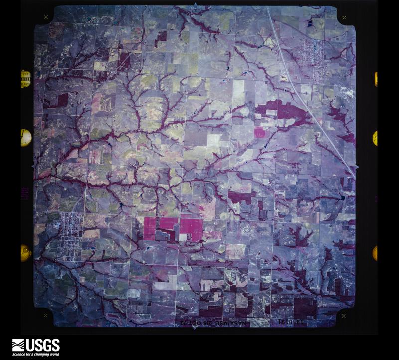 U.S. Geological Survey aerial photograph, 1972-10-04, scale 1:48028
