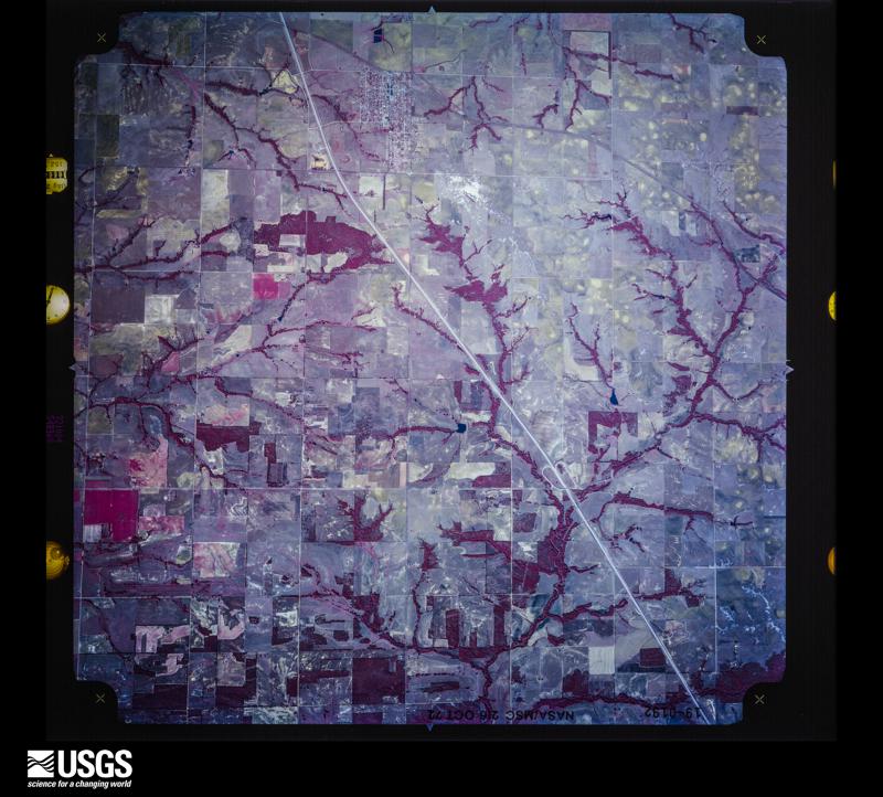 U.S. Geological Survey aerial photograph, 1972-10-04, scale 1:48028