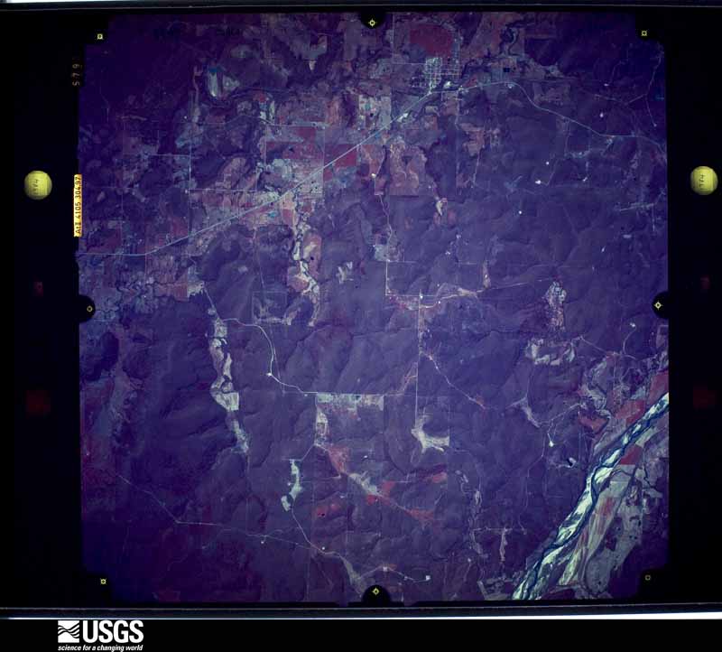 U.S. Geological Survey aerial photograph, 1982-03-07, scale 1:65000