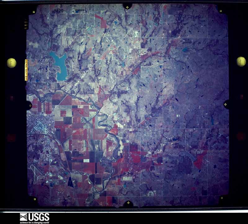U.S. Geological Survey aerial photograph, 1982-03-07, scale 1:63000