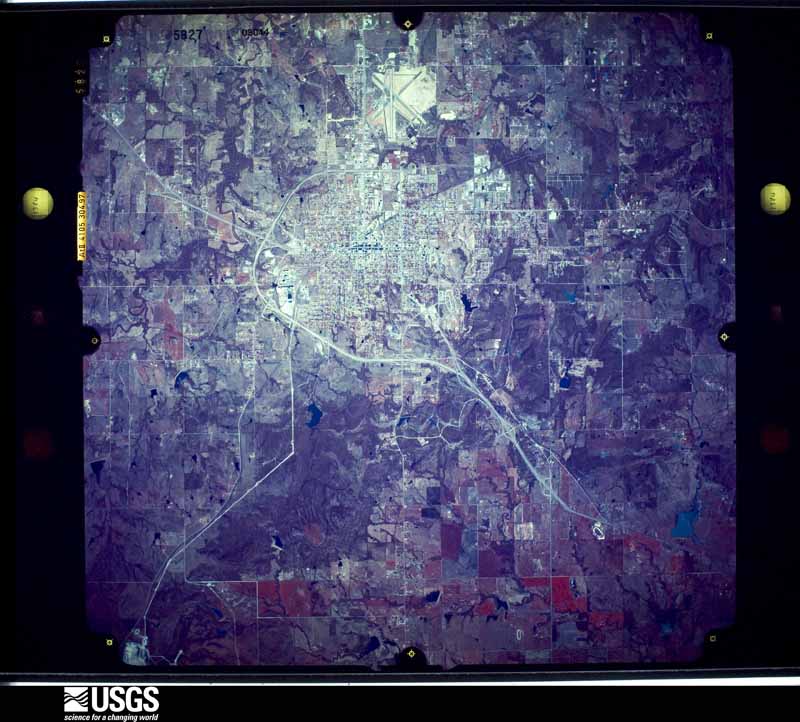 U.S. Geological Survey aerial photograph, 1982-03-07, scale 1:63000