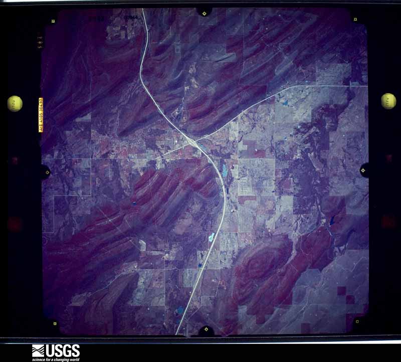 U.S. Geological Survey aerial photograph, 1982-03-07, scale 1:63000