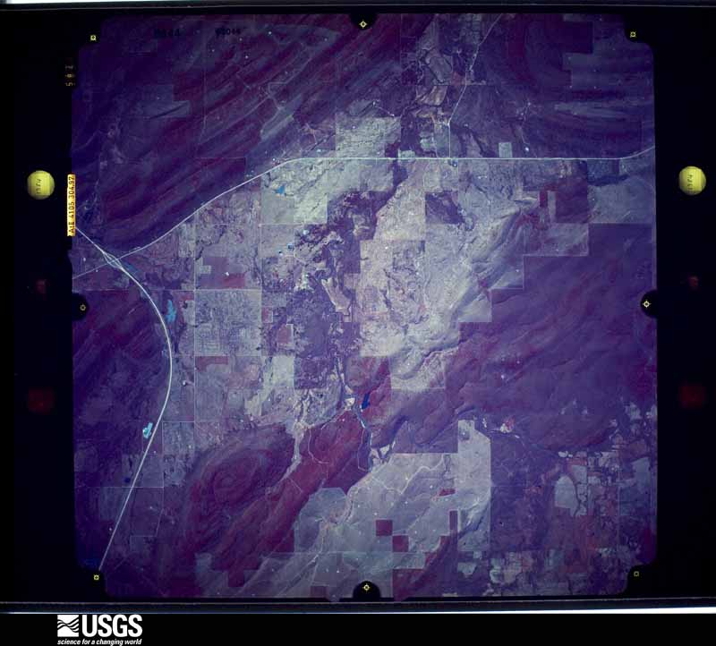 U.S. Geological Survey aerial photograph, 1982-03-07, scale 1:63000