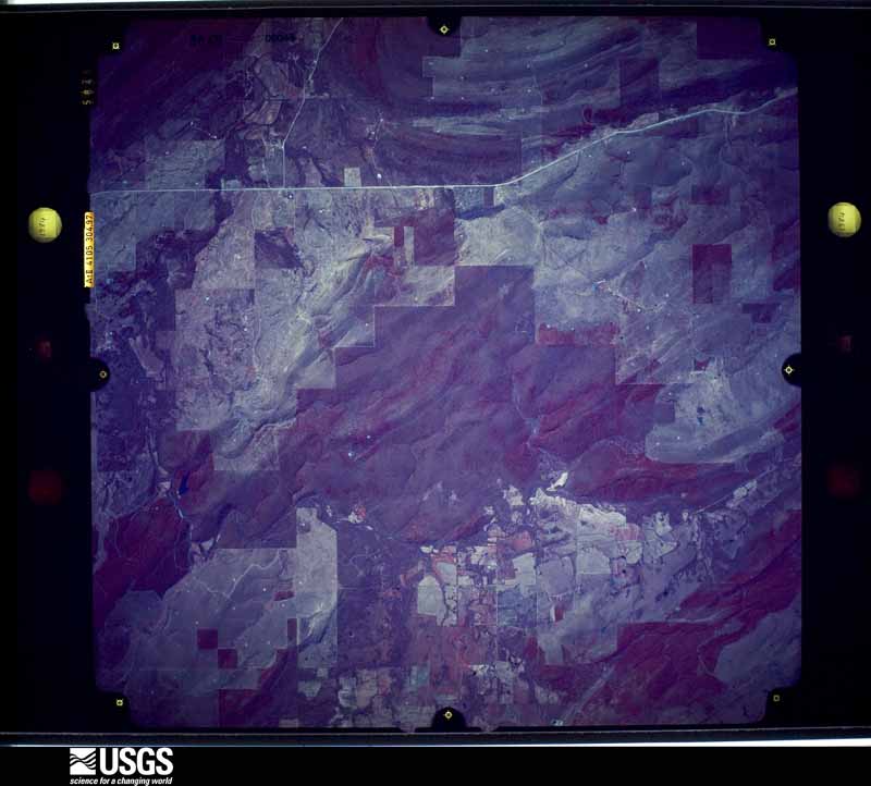 U.S. Geological Survey aerial photograph, 1982-03-07, scale 1:63000