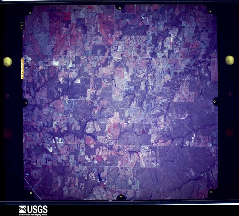 U.S. Geological Survey aerial photograph, 1982-03-07, scale 1:62000