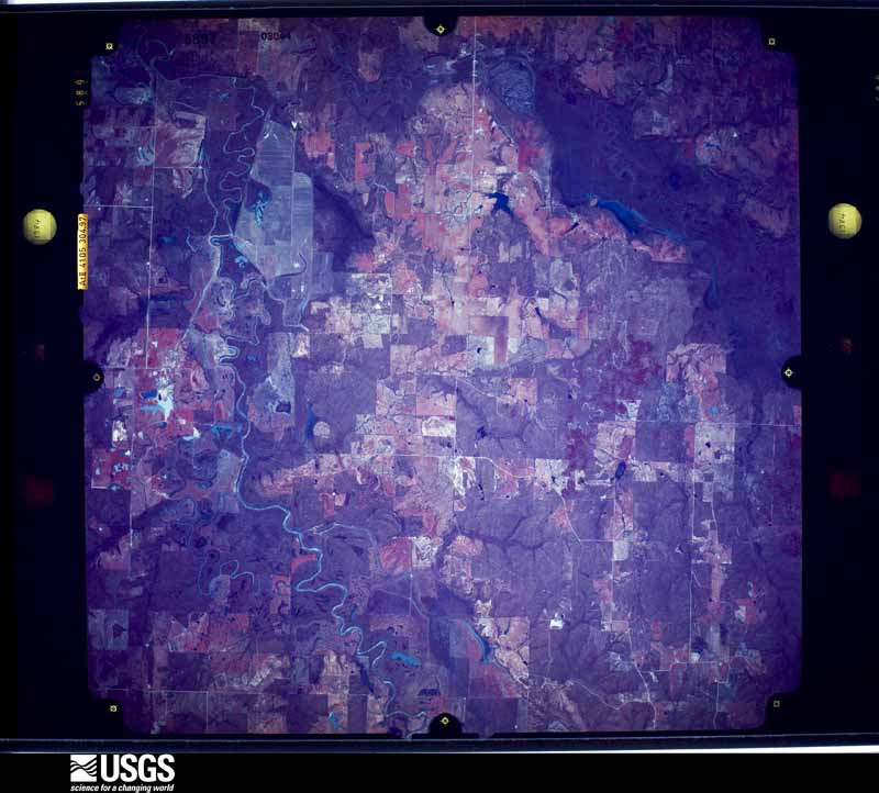 U.S. Geological Survey aerial photograph, 1982-03-07, scale 1:62000