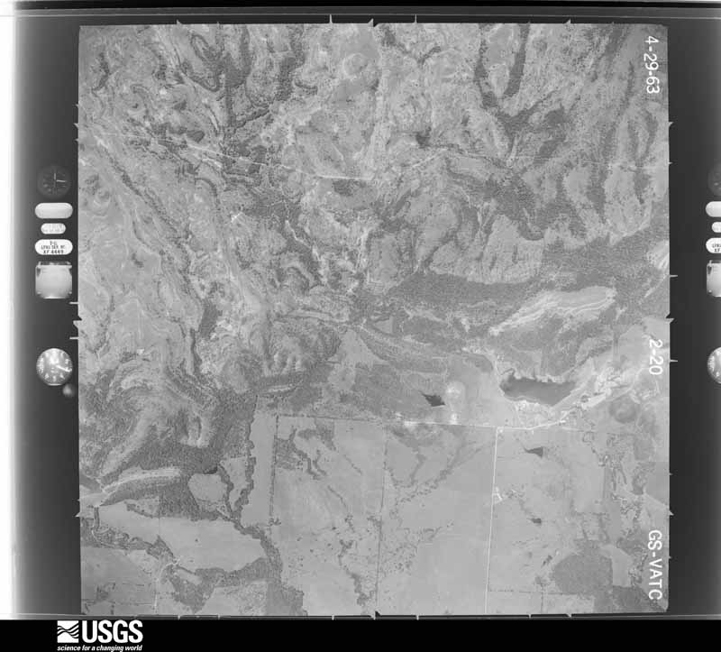 U.S. Geological Survey aerial photograph, 1963-04-29, scale 1:18000