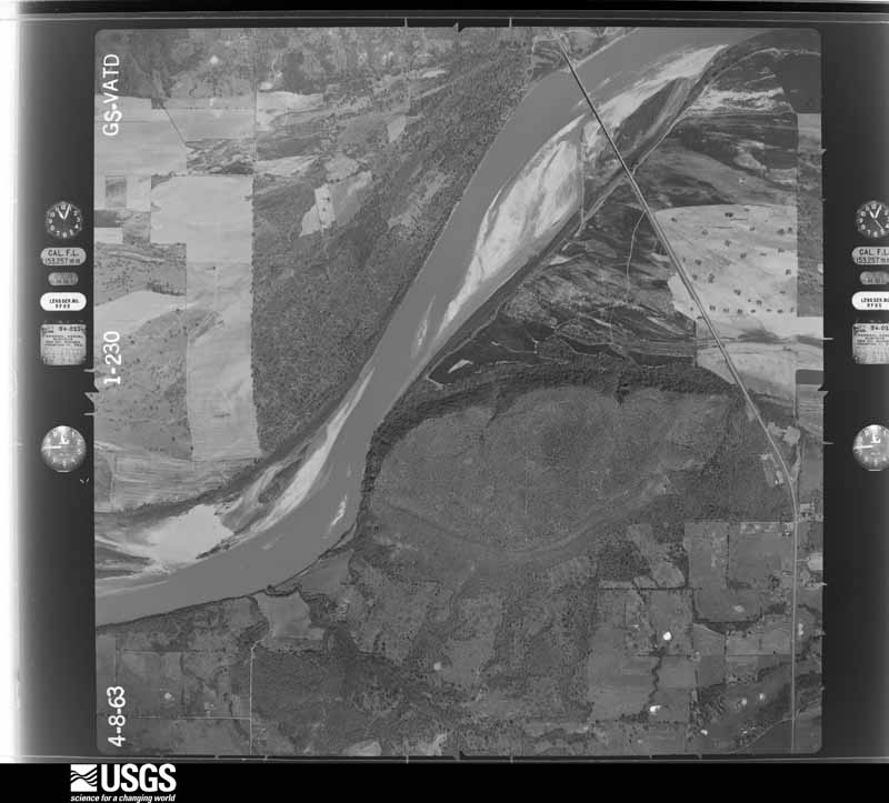 U.S. Geological Survey aerial photograph, 1963-04-08, scale 1:18000