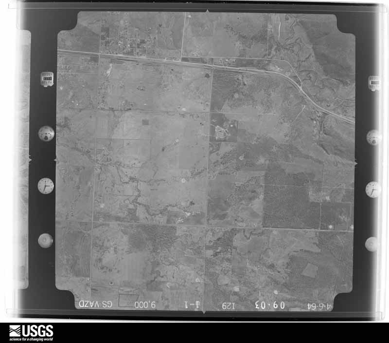 U.S. Geological Survey aerial photograph, 1964-04-06, scale 1:18000